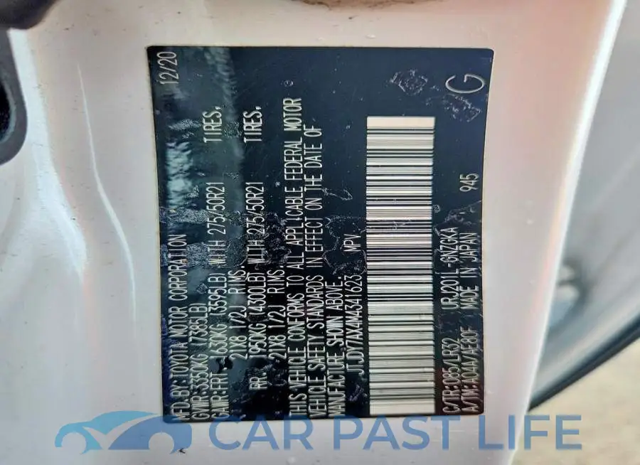 JTJDY7AX4M4341623# 13