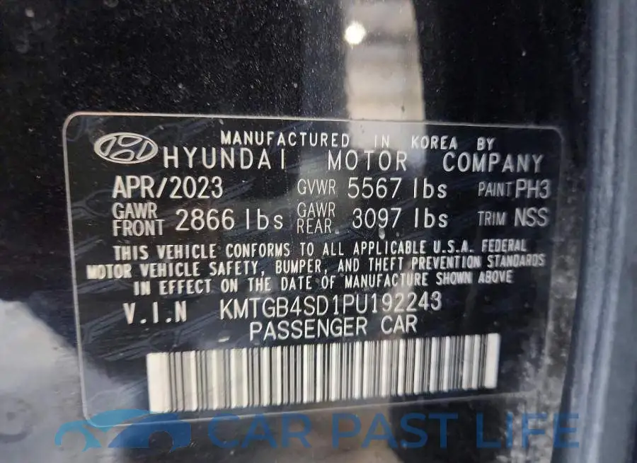 KMTGB4SD1PU192243# 12