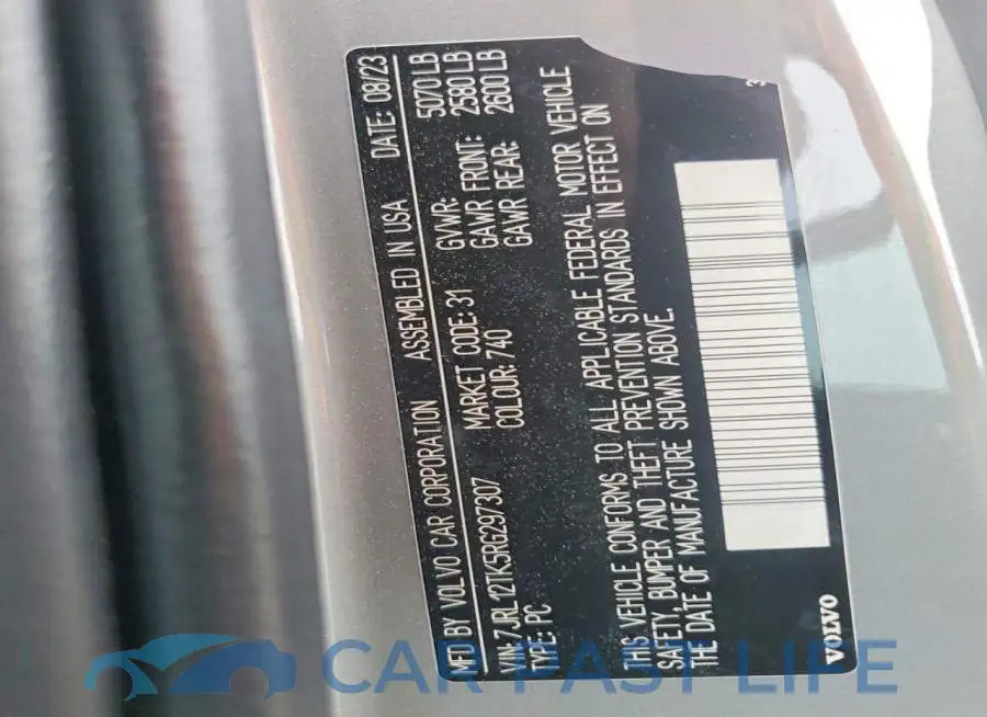 7JRL12TK5RG297307# 13