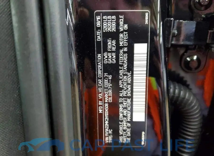 YV1A22MK2H1004508# 12