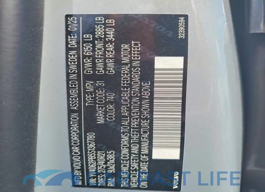 YV4062PB5S1367780# 13