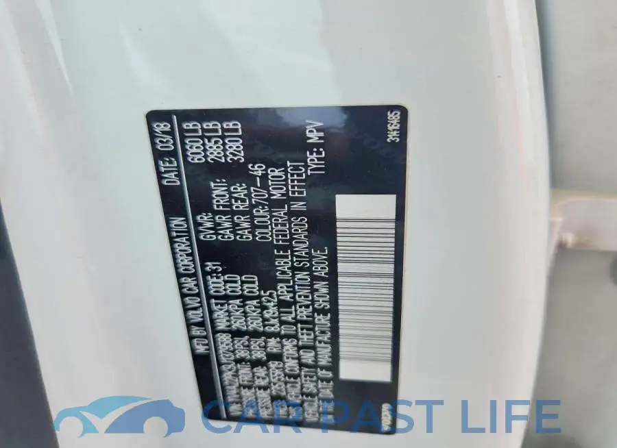 YV4A22PK9J1379588# 13
