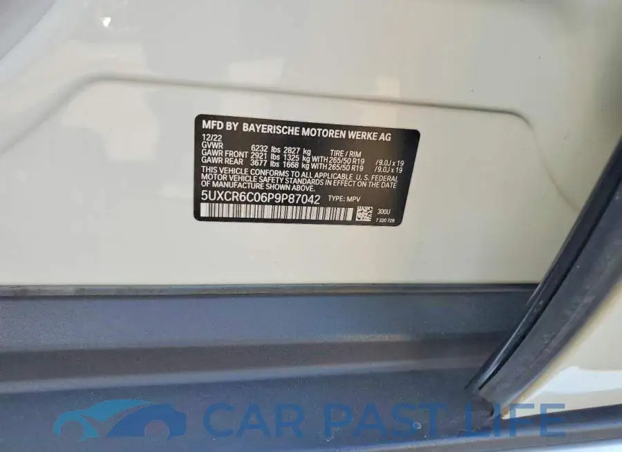 5UXCR6C06P9P87042# 14