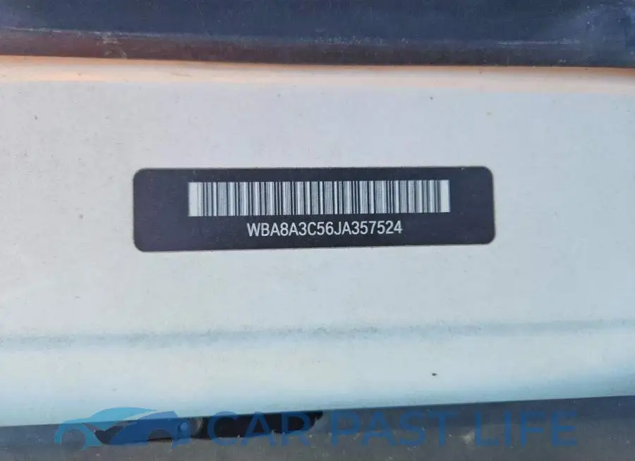 WBA8A3C56JA357524# 12