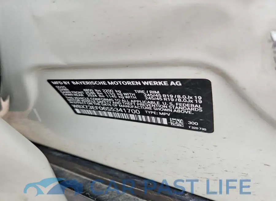 WBX73EF06S5341700# 13