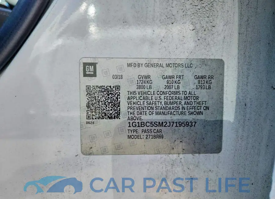 1G1BC5SM2J7195937# 13