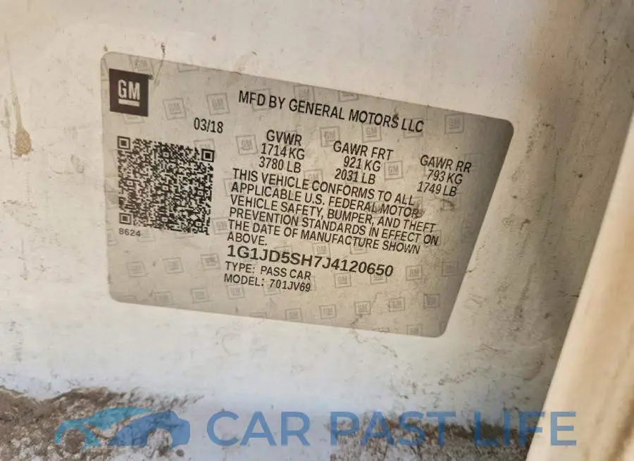 1G1JD5SH7J4120650# 12