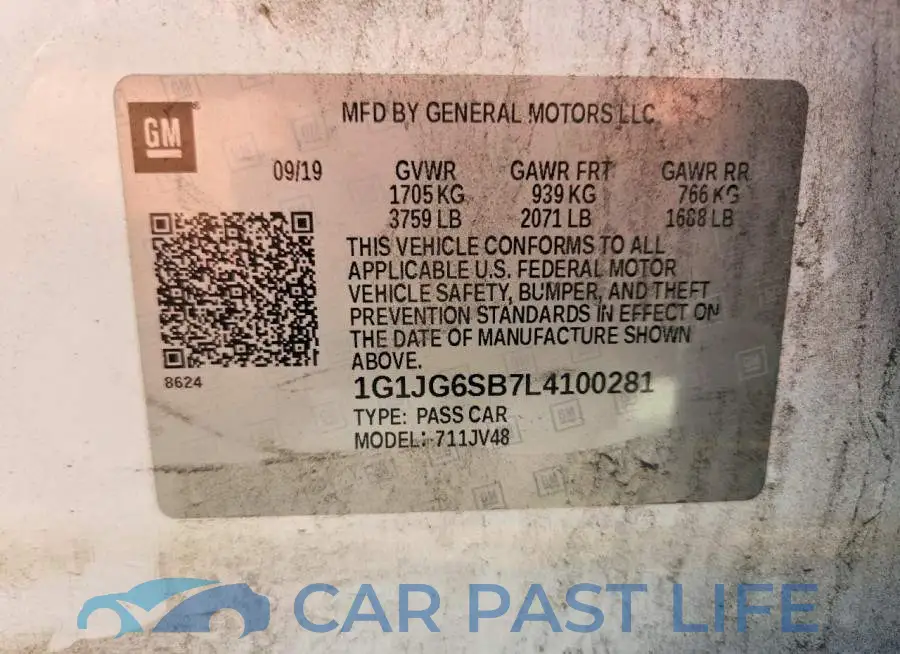 1G1JG6SB7L4100281# 12