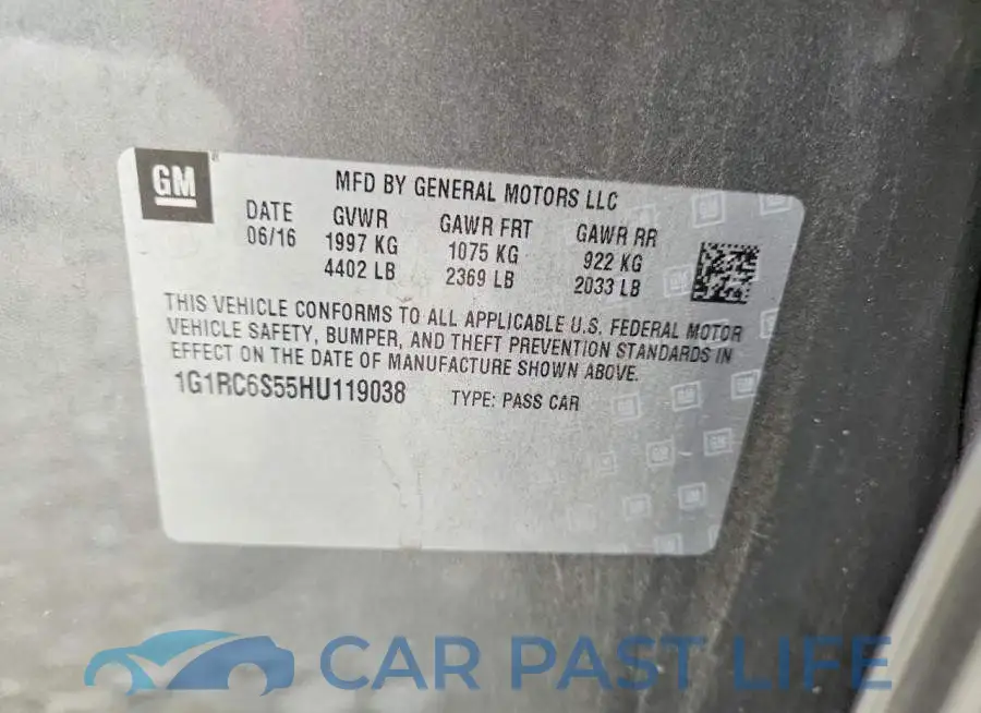 1G1RC6S55HU119038# 12