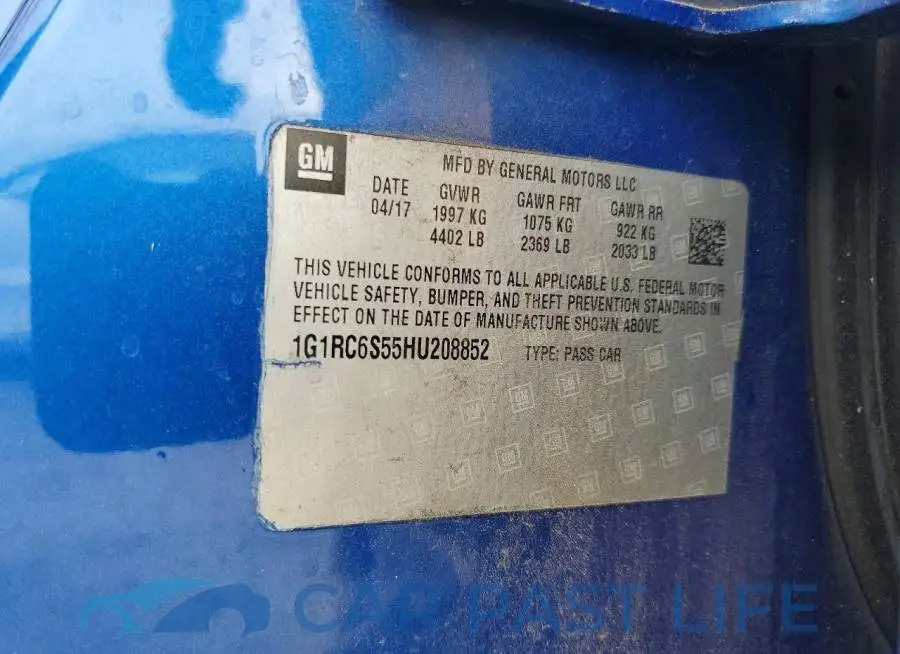 1G1RC6S55HU208852# 12