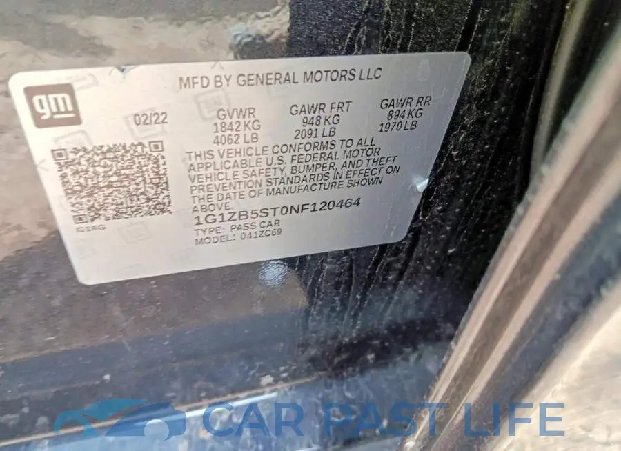 1G1ZB5ST0NF120464# 12
