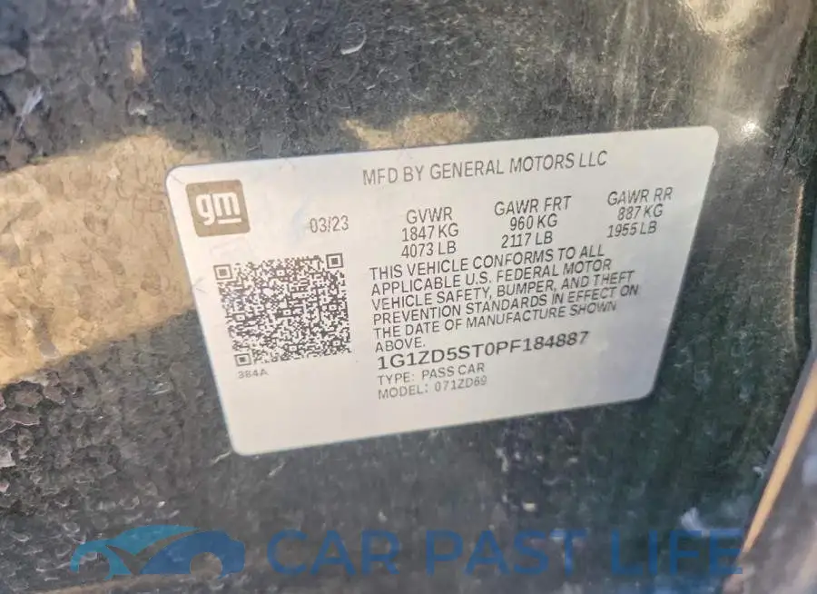 1G1ZD5ST0PF184887# 12