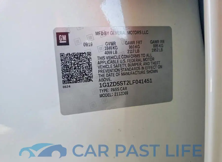 1G1ZD5ST2LF041451# 12