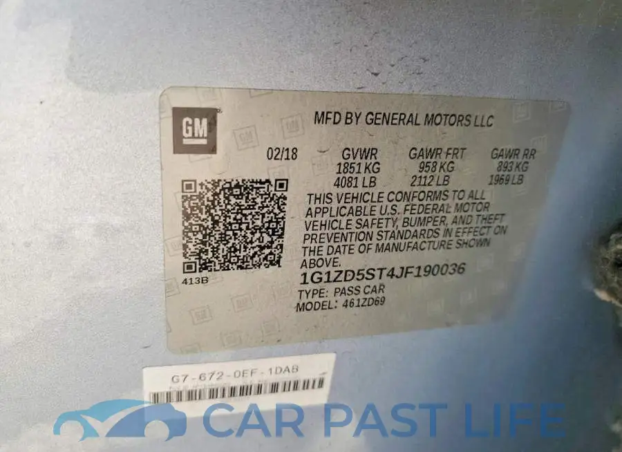 1G1ZD5ST4JF190036# 12