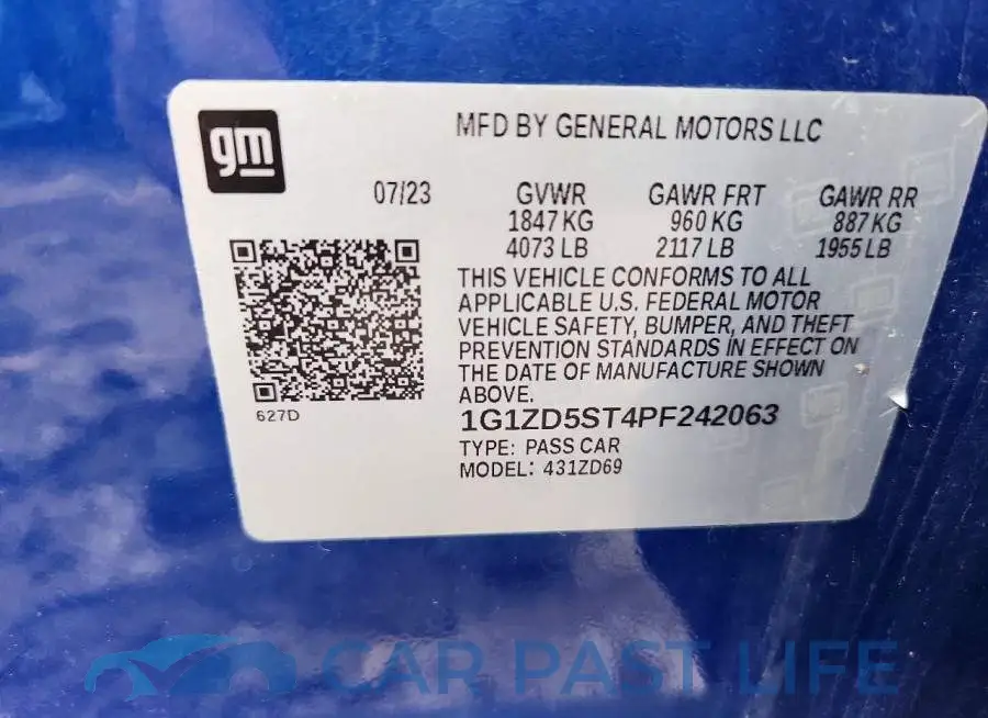 1G1ZD5ST4PF242063# 12