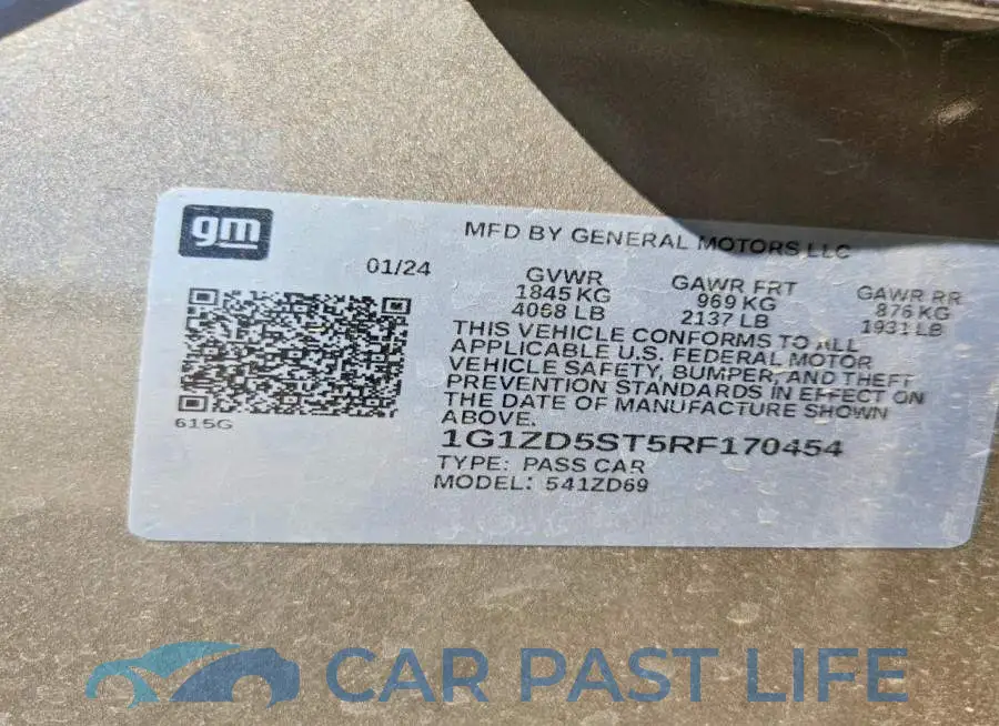 1G1ZD5ST5RF170454# 12
