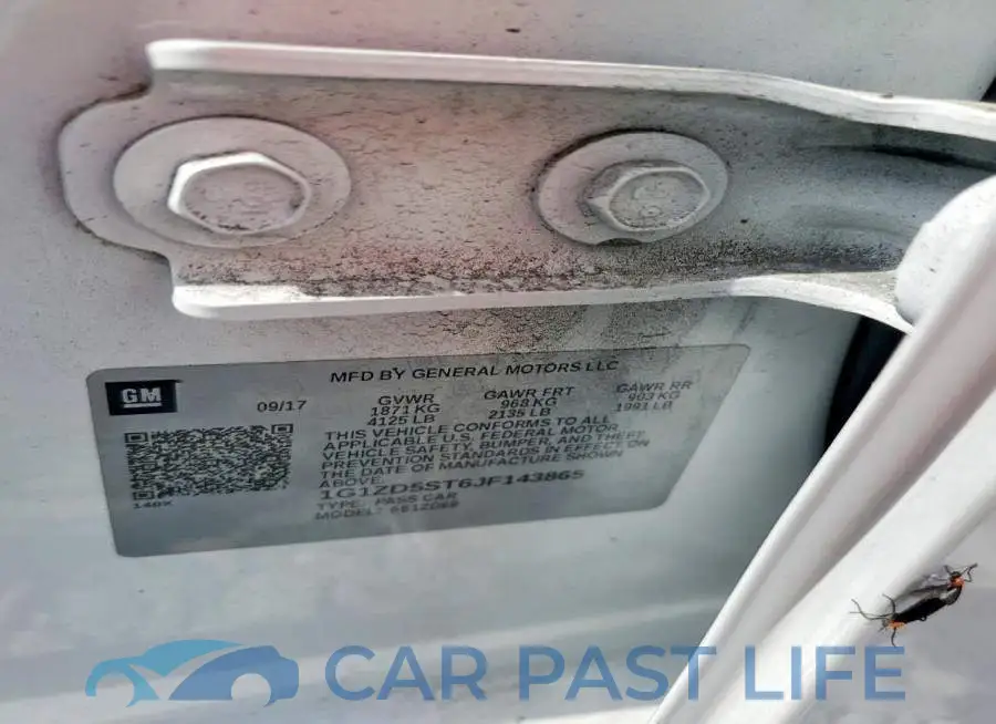 1G1ZD5ST6JF143865# 12