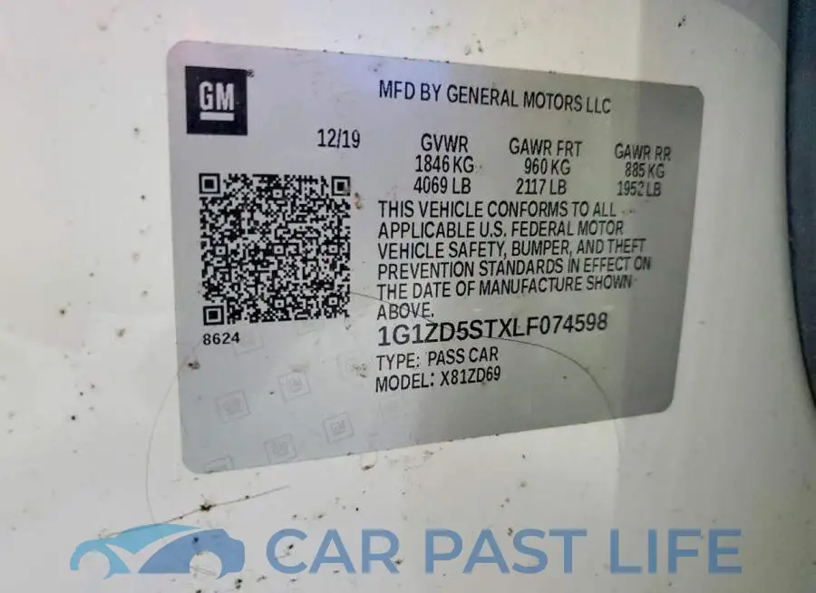 1G1ZD5STXLF074598# 12