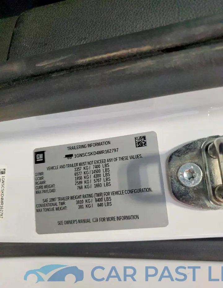 1GNSCSKD4MR162797# 14