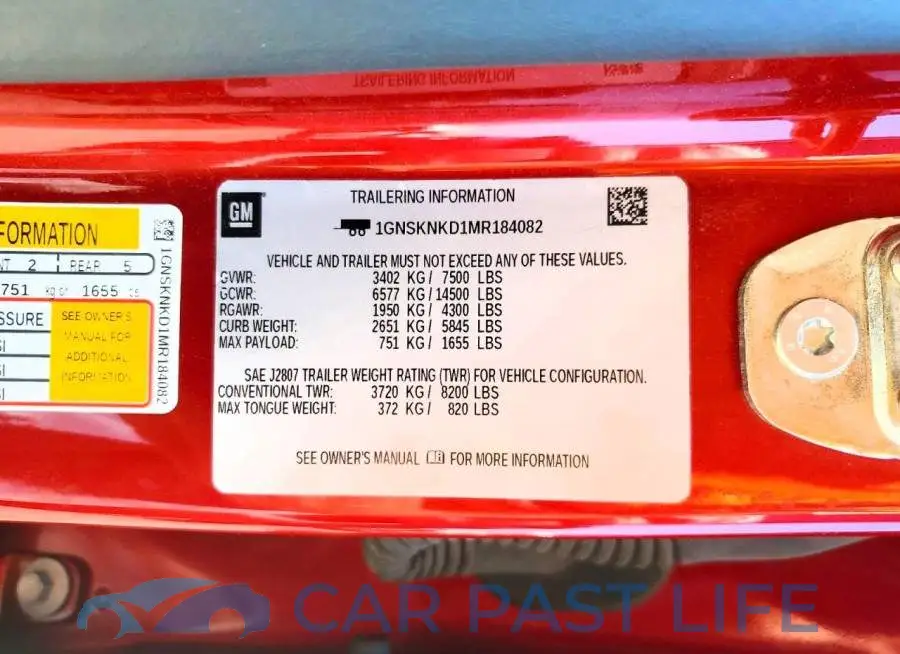 1GNSKNKD1MR184082# 14