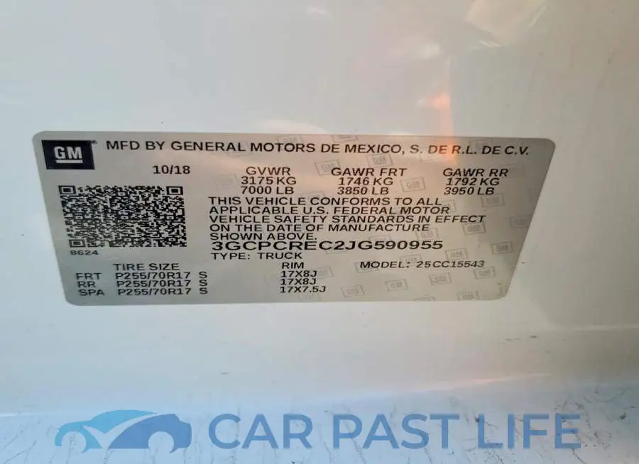 3GCPCREC2JG590955# 12