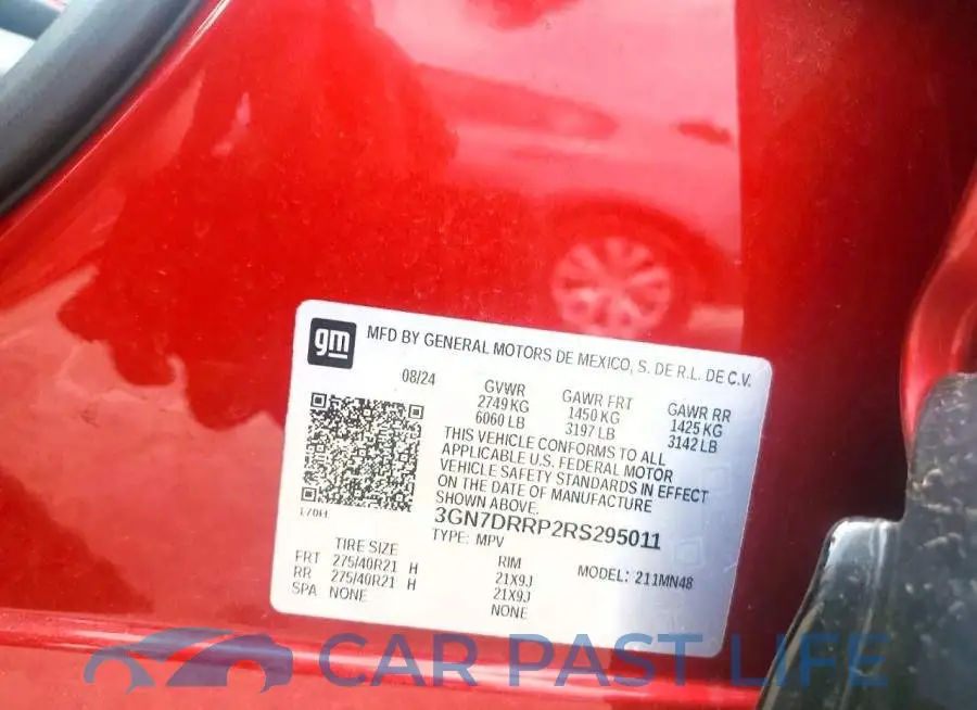 3GN7DRRP2RS295011# 13