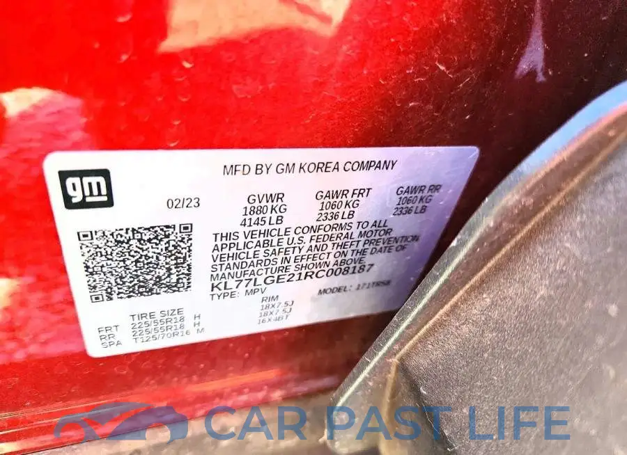 KL77LGE21RC008187# 13