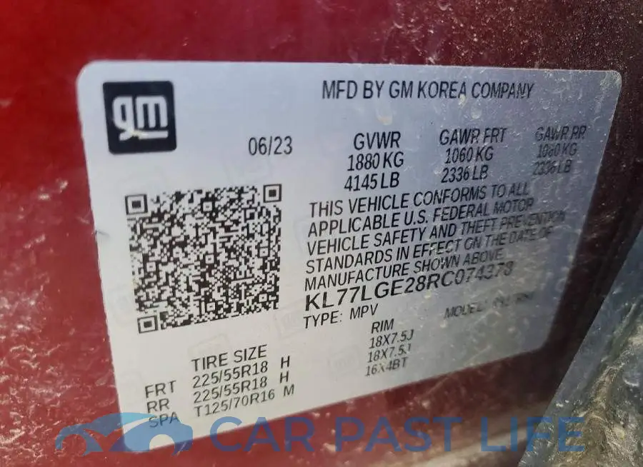 KL77LGE28RC074378# 14