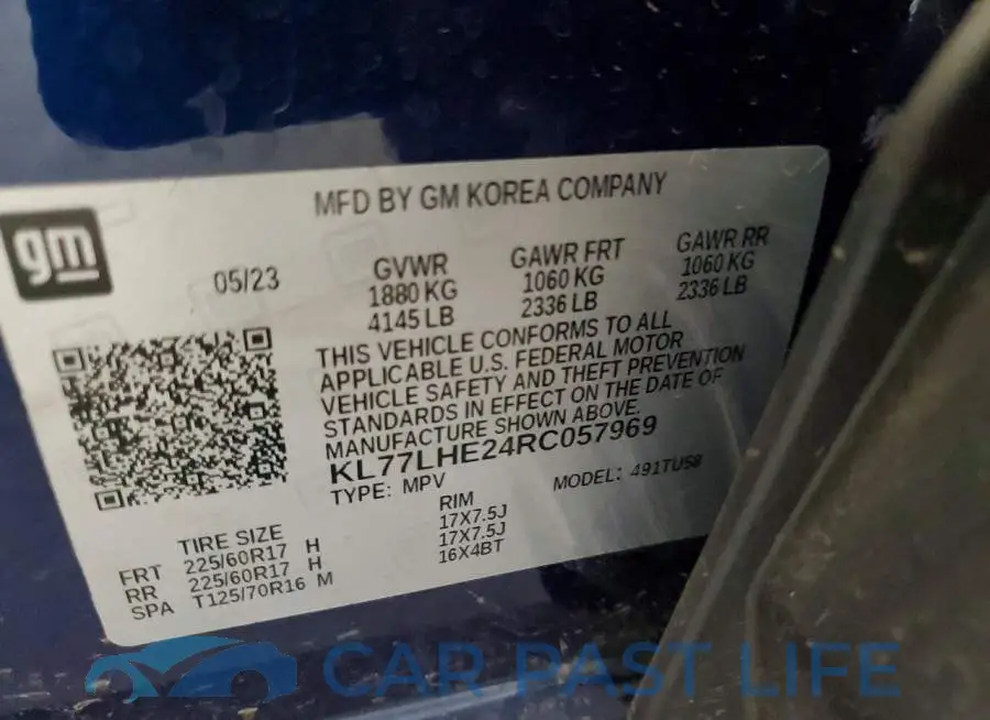 KL77LHE24RC057969# 13