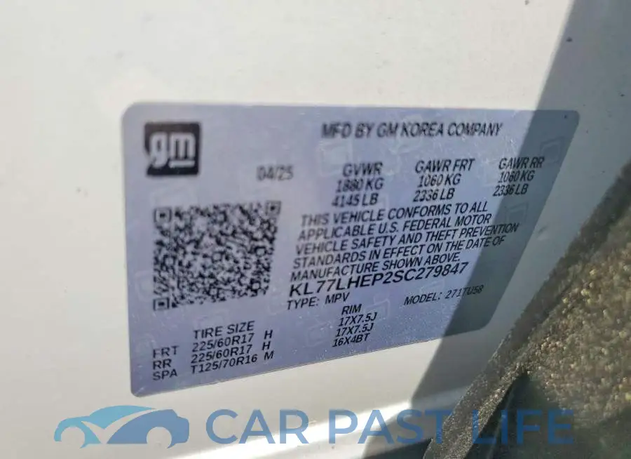 KL77LHEP2SC279847# 13