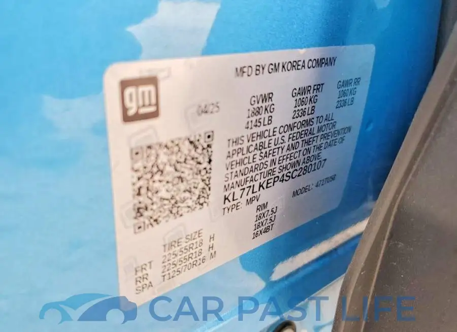 KL77LKEP4SC280107# 12