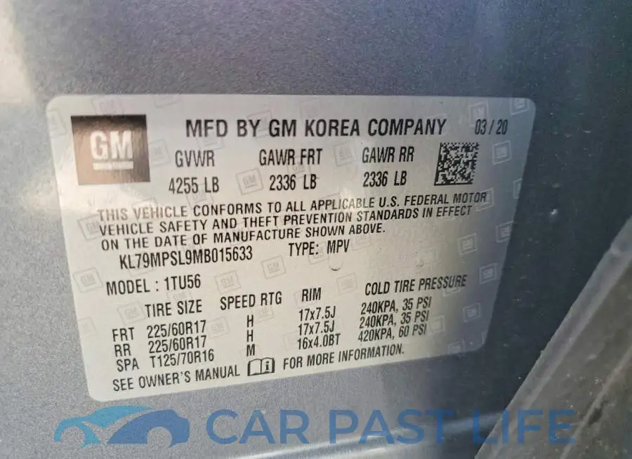KL79MPSL9MB015633# 13