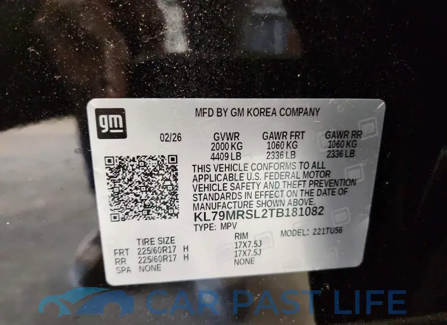 KL79MRSL2TB181082# 13