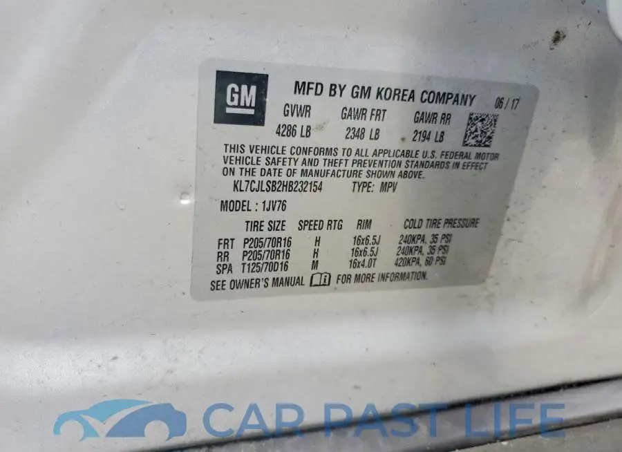 KL7CJLSB2HB232154# 14