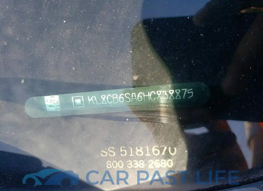 KL8CB6SA6HC838875# 12