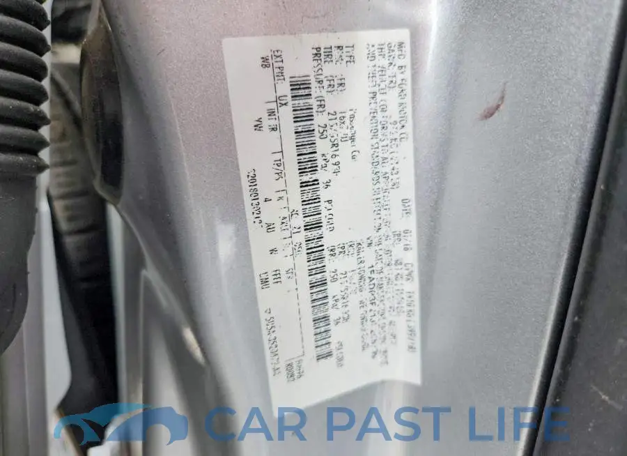 1FADP3F21JL255799# 12