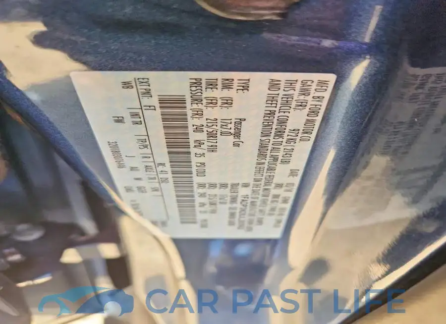 1FADP3N28JL285562# 12