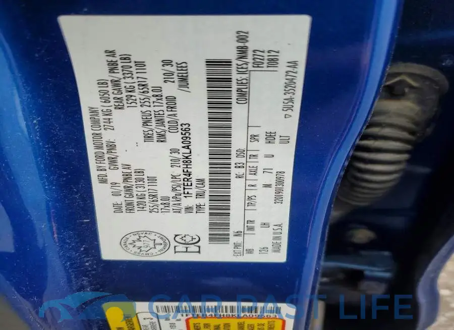 1FTER4FH8KLA09563# 12