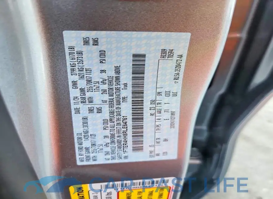 1FTER4HH8RLE64761# 12
