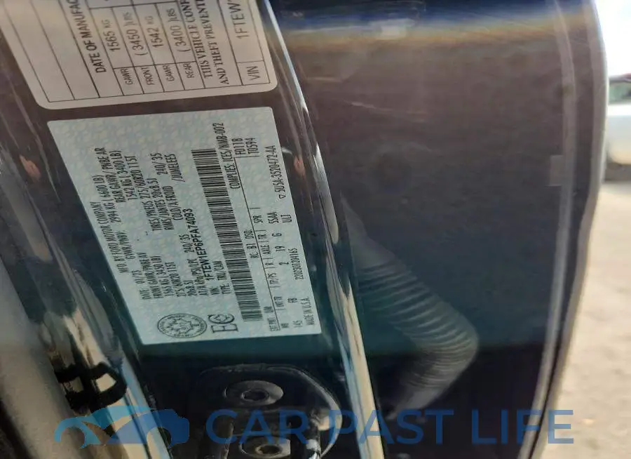 1FTEW1EP6PFA74093# 12