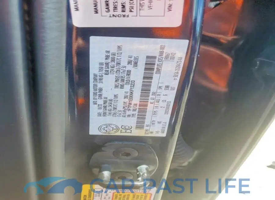 1FTFW1E8XNKF13233# 12