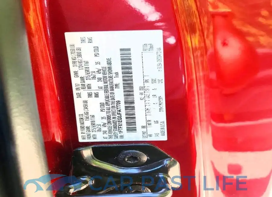 1FTFX1EG0JFA77709# 12