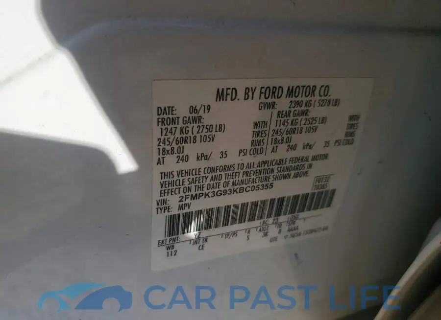 2FMPK3G93KBC05355# 12