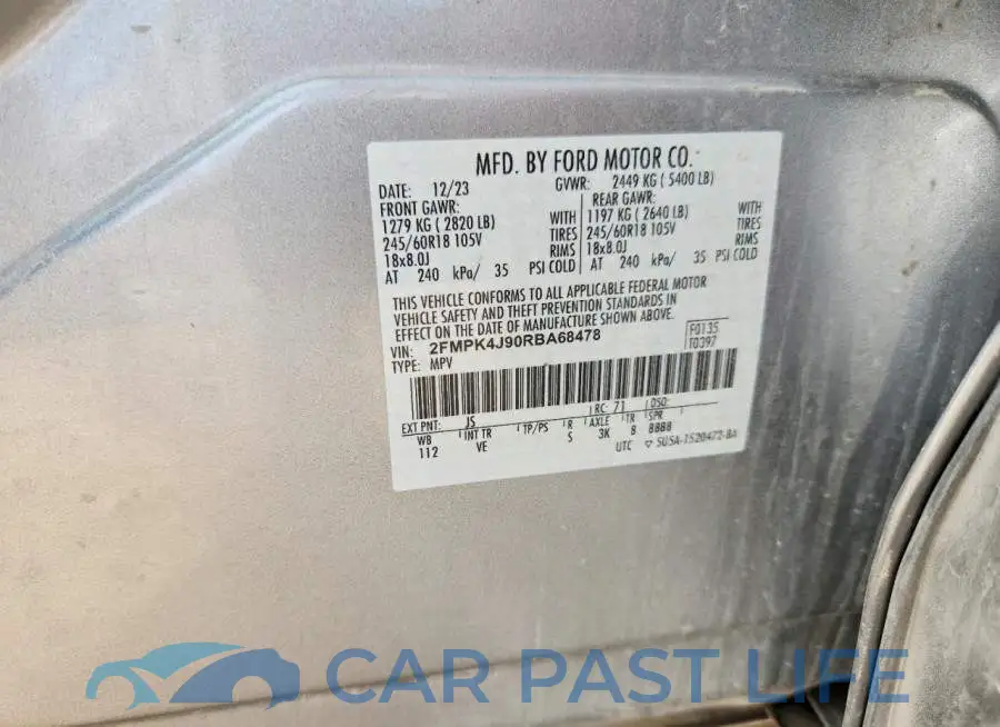 2FMPK4J90RBA68478# 12