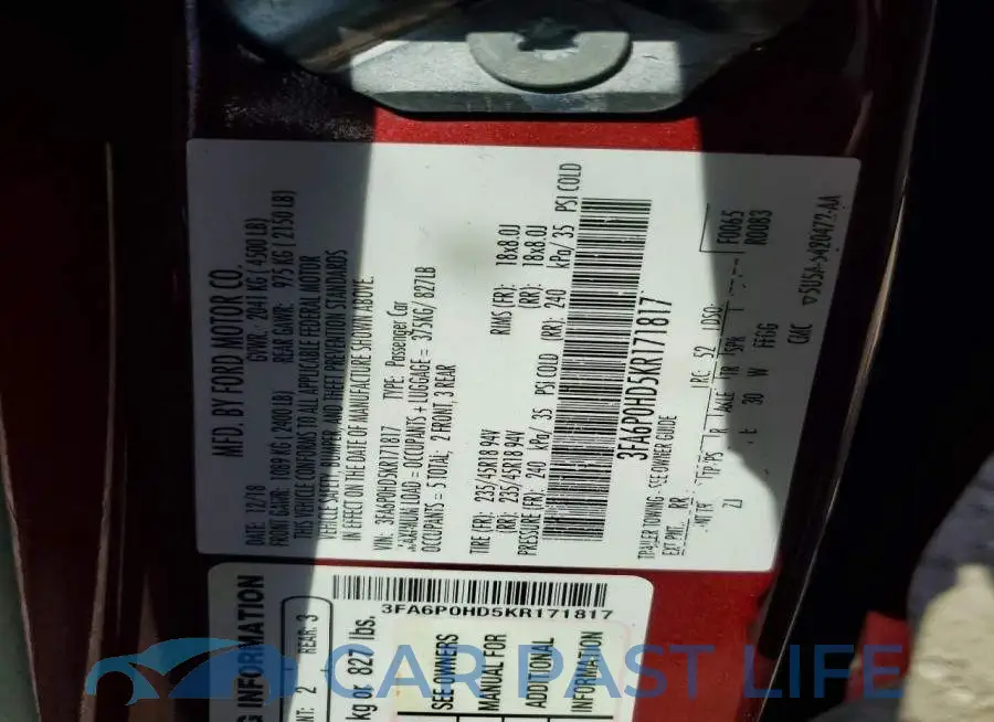 3FA6P0HD5KR171817# 12