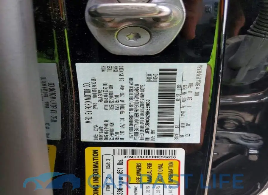 3FMCR9C62RRE59630# 13
