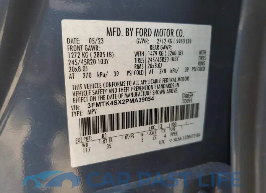 3FMTK4SX2PMA39054# 14