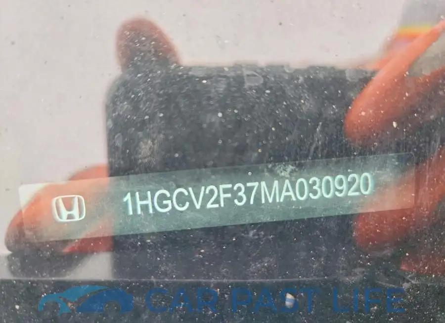 1HGCV2F37MA030920# 12