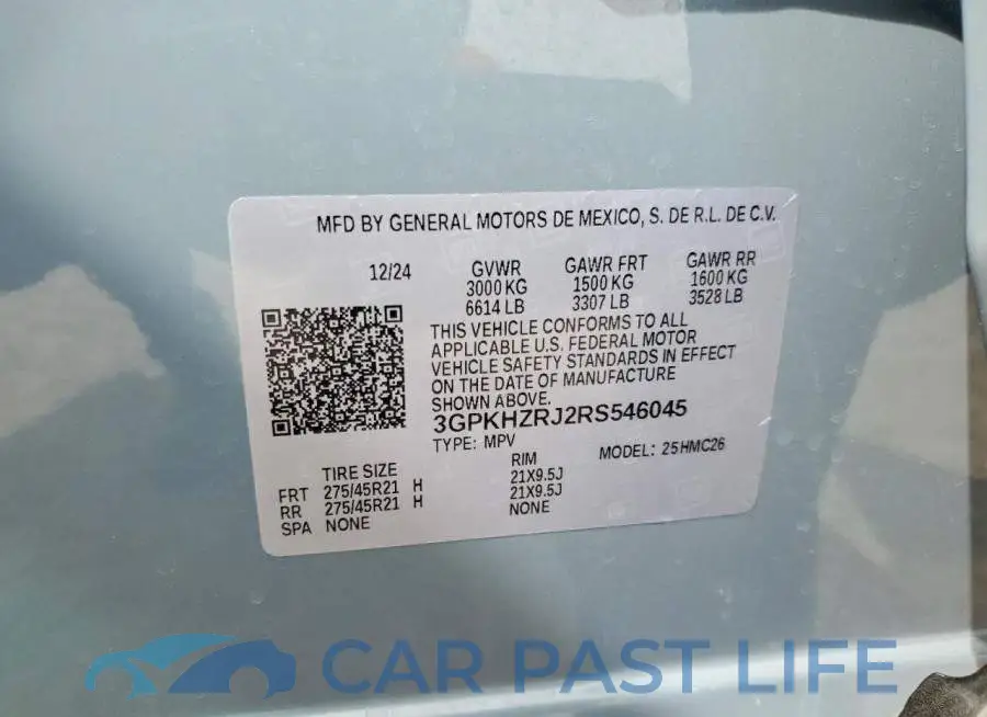 3GPKHZRJ2RS546045# 14