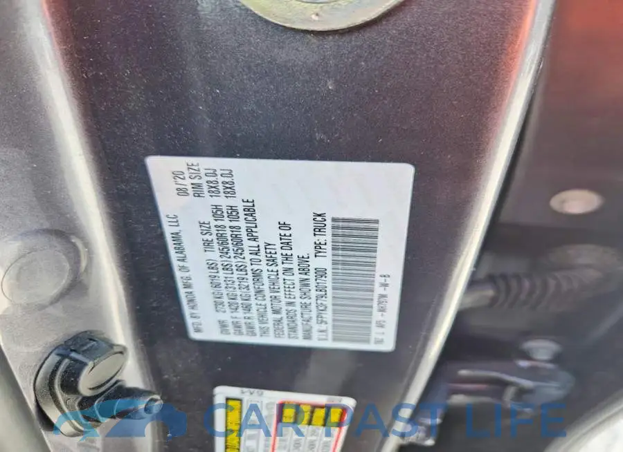 5FPYK3F79LB017900# 13